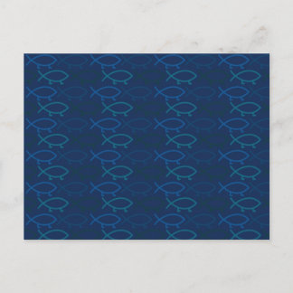 Darwin Fish Postcard