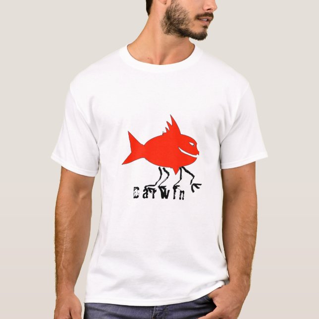 Darwin fish T-Shirt (Front)