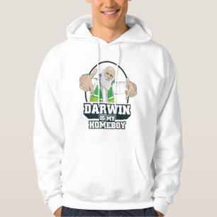 Darwin Is My Homeboy (Full Colour) Hoodie