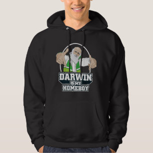 Darwin Is My Homeboy (Full Colour) Hoodie
