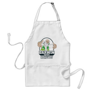 Darwin Is My Homeboy (Full Colour) Standard Apron