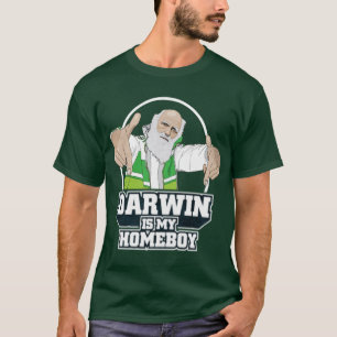 Darwin Is My Homeboy (Full Colour) T-Shirt
