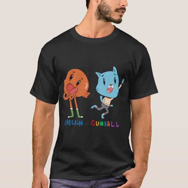 Darwin -n- Gumball T-Shirt (Front)