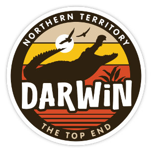 Darwin, Northern Territory Australia Sticker