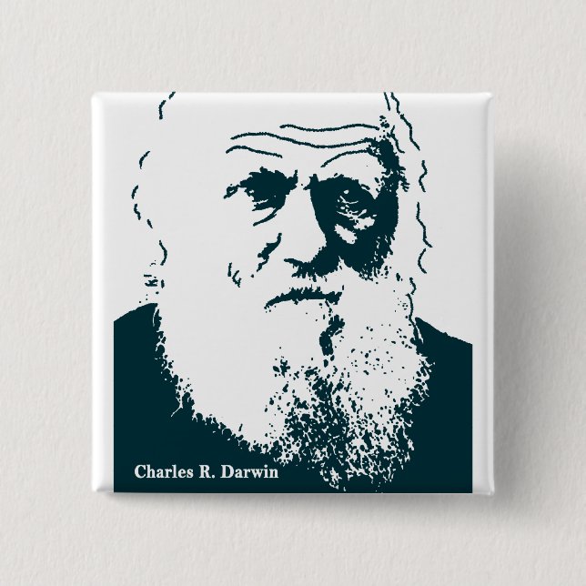 Darwin Picture. Button (Front)