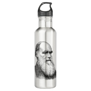 Darwin Portrait Evolution/ Charles Darwin 710 Ml Water Bottle