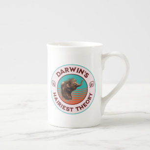 Darwin’s Hairiest Theory Cute Woolly Mammoth Bone China Mug