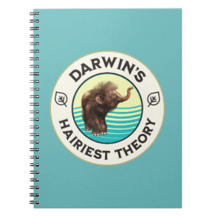 Darwin’s Hairiest Theory Cute Woolly Mammoth  Notebook