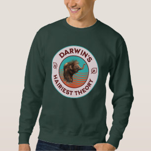 Darwin’s Hairiest Theory Cute Woolly Mammoth Sweatshirt