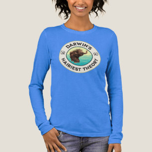 Darwin’s Hairiest Theory Cute Woolly Mammoth  Tri-Blend Shirt