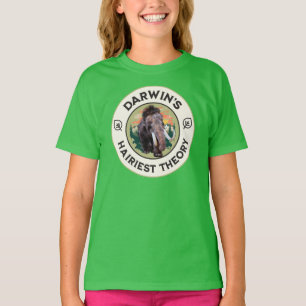 Darwin’s Hairiest Theory Woolly Mammoth  T-Shirt