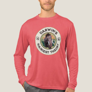 Darwin’s Hairiest Theory Woolly Mammoth  Tri-Blend Shirt