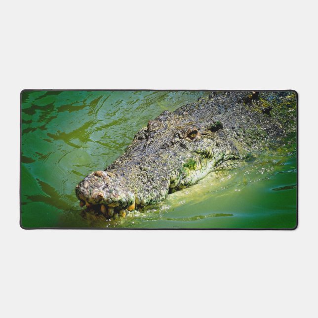 Darwin - Saltwater Crocodile Desk Mat (Front)