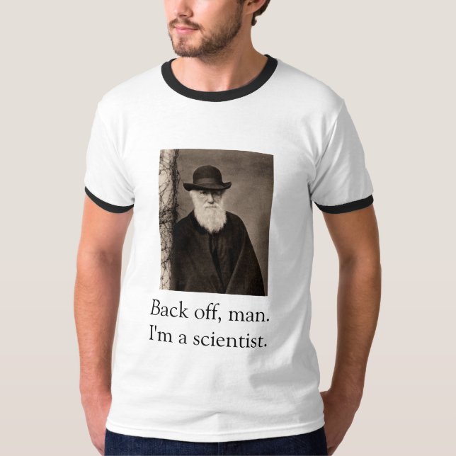 Darwin Scientist T-Shirt (Front)
