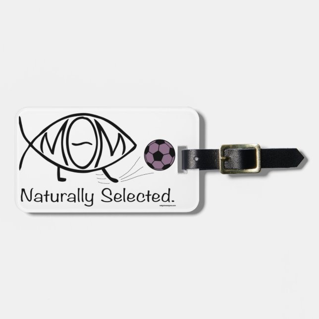 Darwin Soccer Mum Luggage Tag (Front Horizontal)