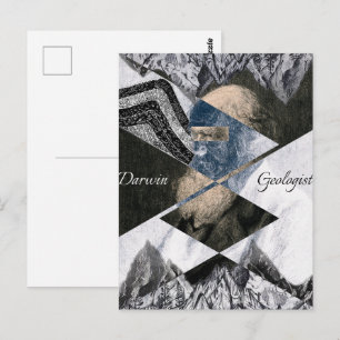 Darwin Was A Geologist Postcard