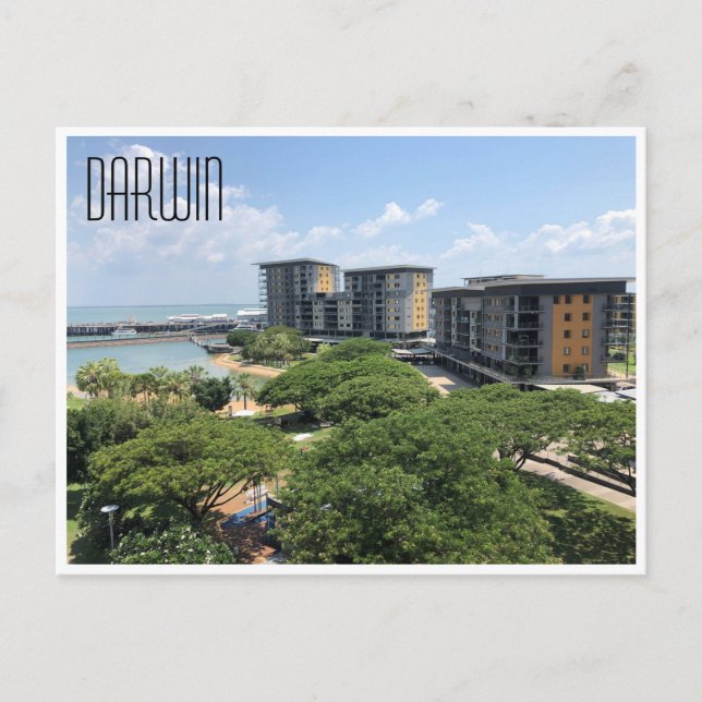darwin waterfront nt postcard (Front)