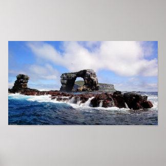 Darwin's Arch in the Galapagos Islands Poster