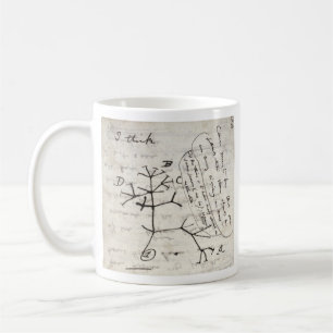 darwin's notebook coffee mug