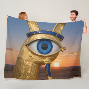 Das Ägyptische Auge´3 Fleece Blanket