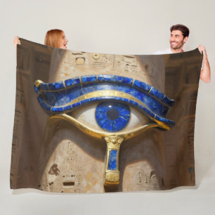 Das Ägyptische Auge´6 Fleece Blanket