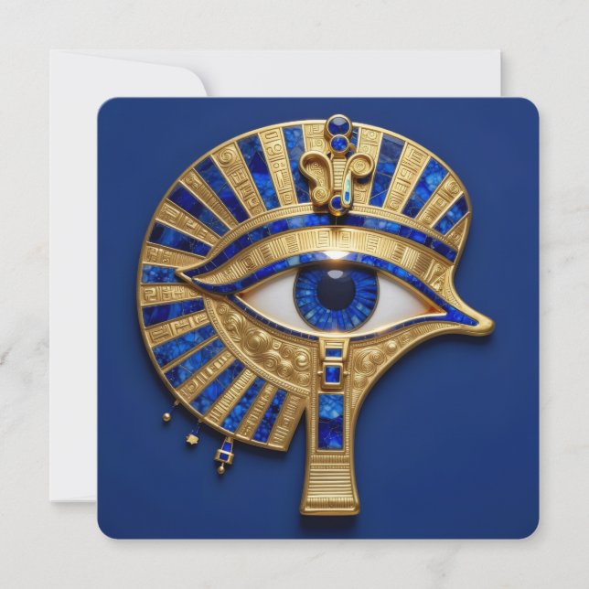 Das Ägyptische Auge´8 Holiday Card (Front)