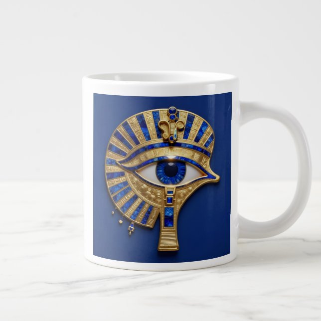 Das Ägyptische Auge´8 Large Coffee Mug (Right)