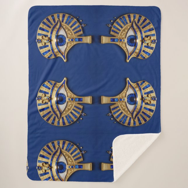 Das Ägyptische Auge´8 Sherpa Blanket (Front)