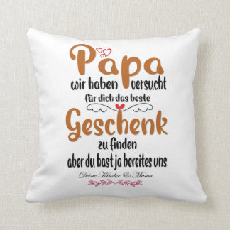 Das beste Geschenk für Papa Cushion