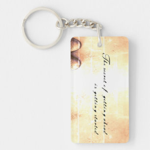 Das Geheimnis vom Vorankommen Key Ring