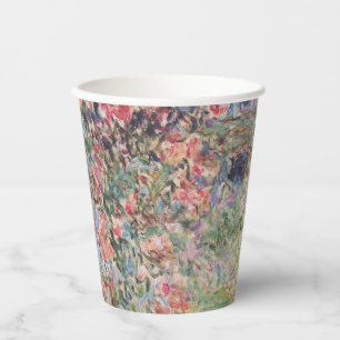 Das Haus in den Rosen - Claude Monet Paper Cups