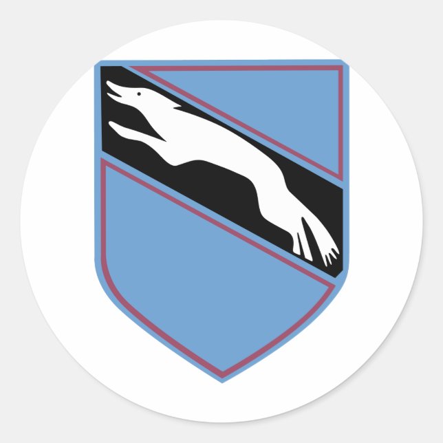 Das Jagdfliegergeschwader 7 Wilhelm Pieck Classic Round Sticker (Front)