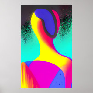 Das Model Ken Gage Surrealism Poster