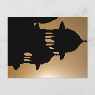 Das Taj Mahal in Indien Postcard