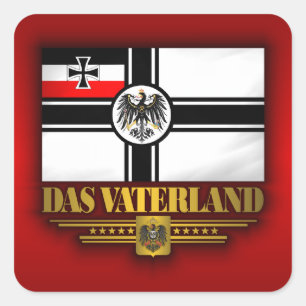 Das Vaterland Square Sticker