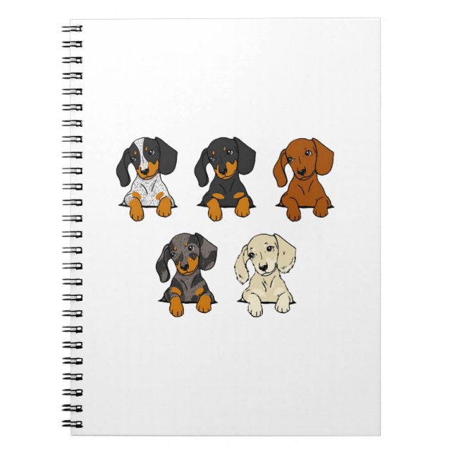 Daschund Notebook (Front)