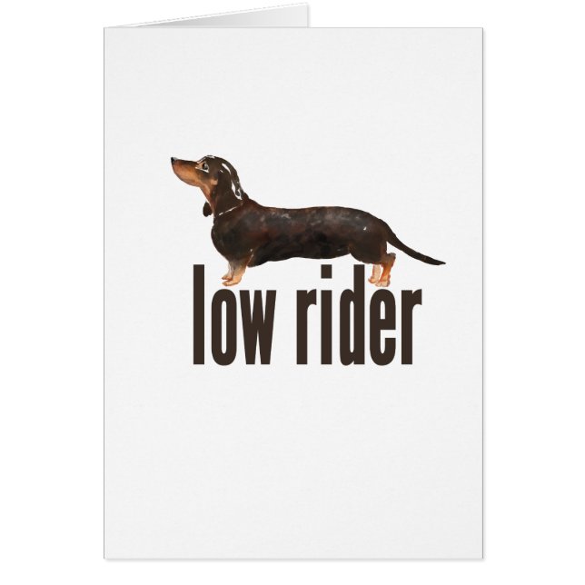 Daschund Sausage Dog (Front)