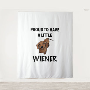 Daschund tapestry