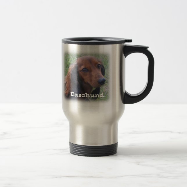 Daschund Travel Mug (Right)