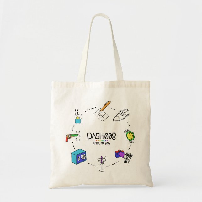 DASH 008 Tote Bag (Front)
