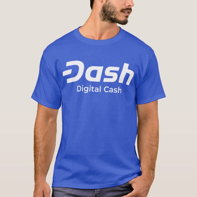 Dash Digital Cash New Logo T-Shirt (Front)