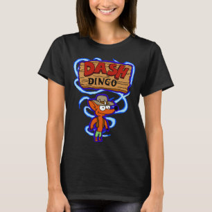 Dash Dingo (with background) T-Shirt