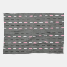 Dash Pattern Tea Towel