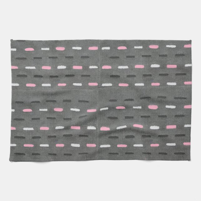 Dash Pattern Tea Towel (Horizontal)