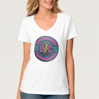 Dashboard Confessional Logo Vintage Style Graphic  T-Shirt