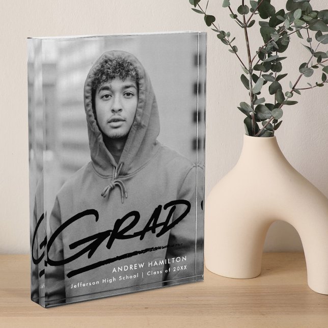 Dashed Black Graduation Photo Block (Creator Uploaded)