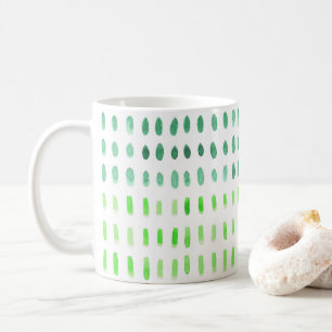 Dashed In Green Mug