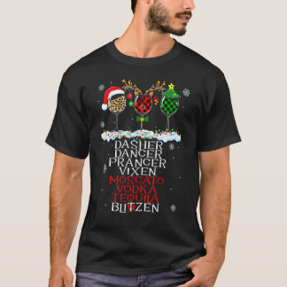 Dasher Dancer Prancer Alcohol Dasher dancer women' T-Shirt