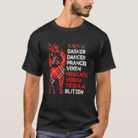 Dasher Dancer Prancer Vixen Moscata Vodka Tequila