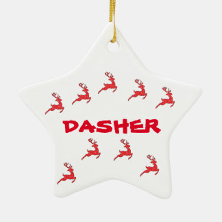 DASHER- ORNAMENT (THE REINDEERS) 